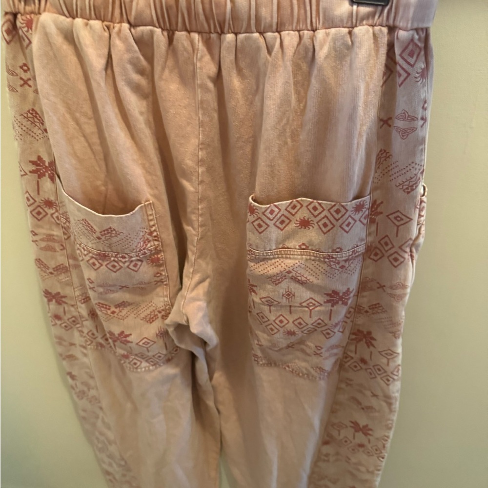 NWT Easel tribal print mixed mineral washed Women's Pants - Picture 7 of 9